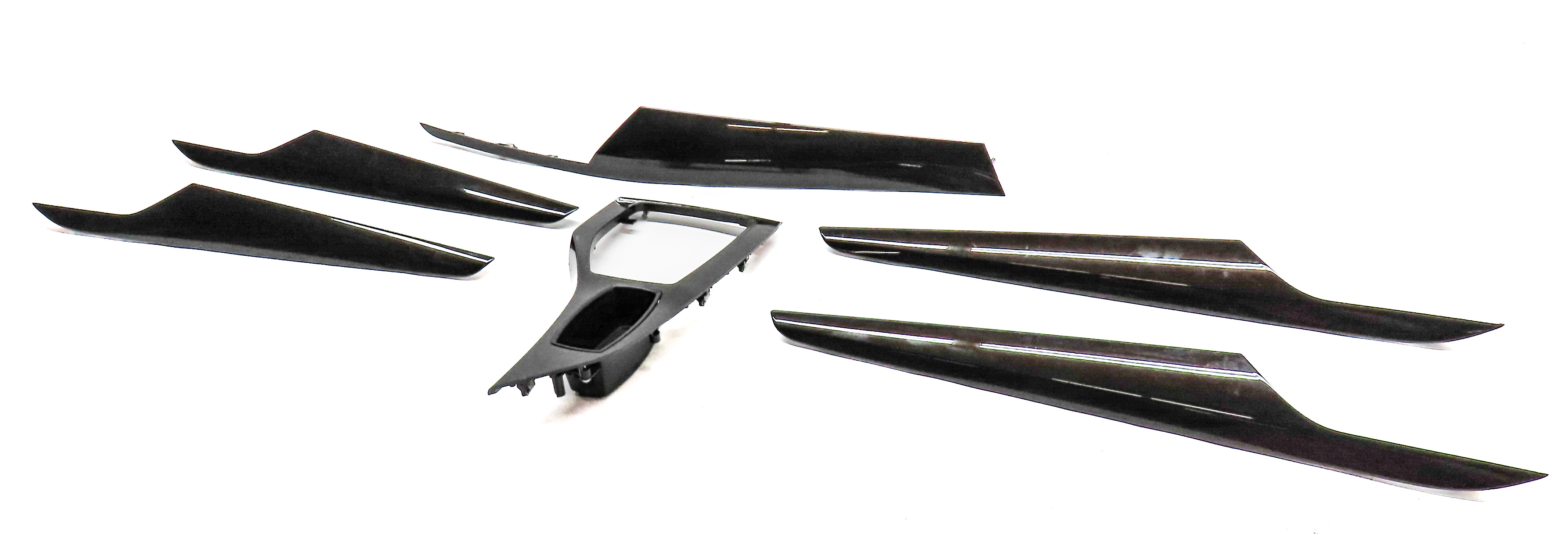 13 BMW X1 (E84) INTERIOR DASH CENTER CONSOLE FRONT/REAR DOOR TRIM SET/6 (Copper) — exact item pictured